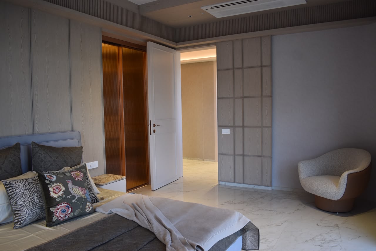 Boucle Accent Bedroom