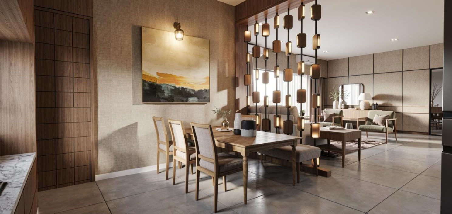 Wood & Light Dining Suite